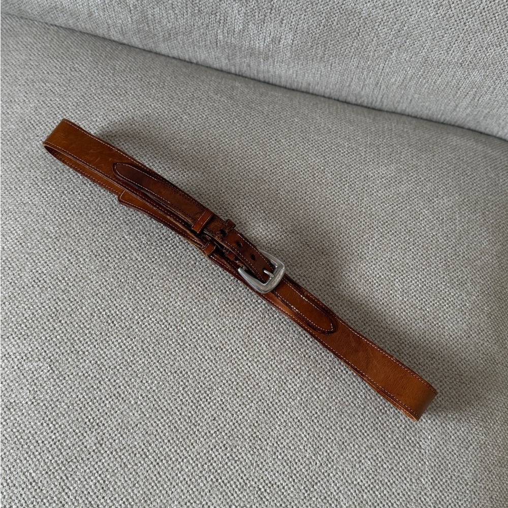 Brown Leather Belt Dooney Bourke